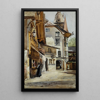 Laure Brouardel - Exposition de 1900 le village Suisse.webp