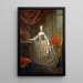 Maria Luisa de Parme 1751-1819, futura regina di Spagna - Laurent Pécheux — quadro incorniciato alla parete