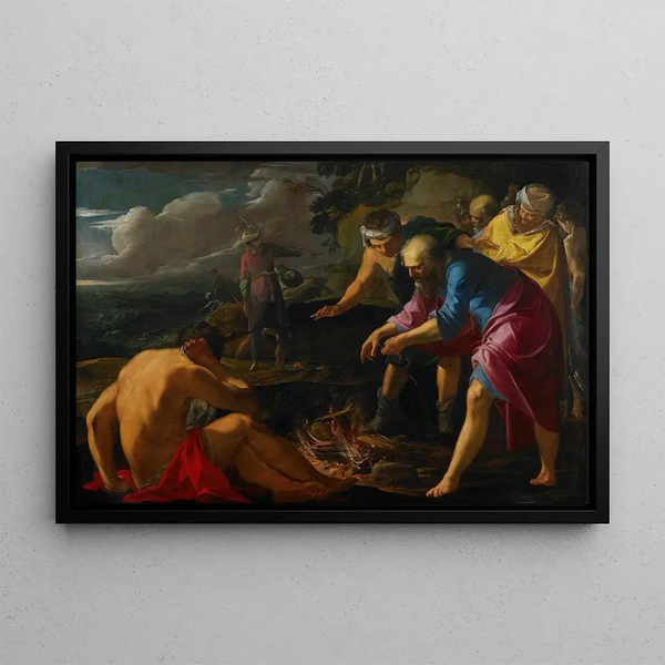 Laurent de la Hyre - Saint Paul Shipwrecked on Malta.webp