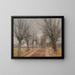 Una strada vicino a Vindern, Zealand - Laurits Andersen Ring — quadro incorniciato alla parete