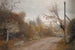 La Route à Mogenstrup, Zélande, automne - Laurits Andersen Ring — vista dell’opera