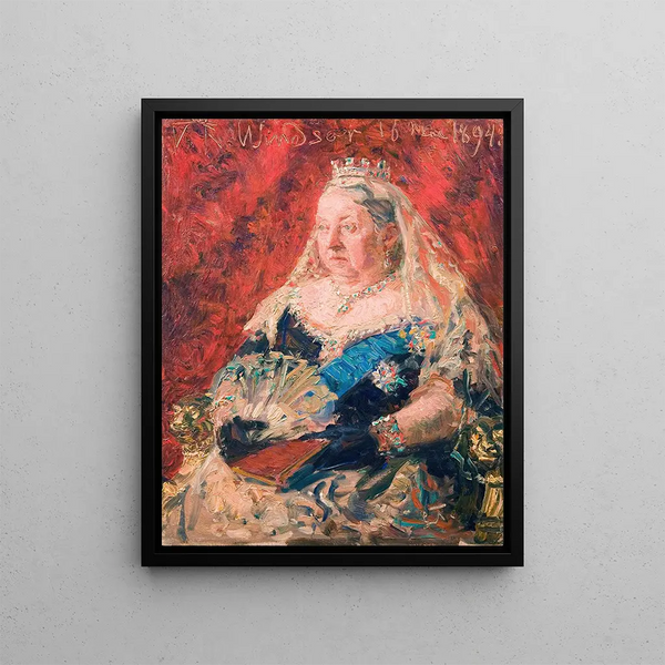 Laurits Tuxen - Portrait of Queen Victoria.webp