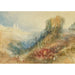 Riproduzione del dipinto Losanna da ovest - Joseph Mallord William Turner