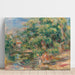 Riproduzione del dipinto Lavandatrici sul fiume - Pierre-Auguste Renoir