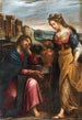 Le Christ et la Samaritaine au puits - Lavinia Fontana — vista dell’opera