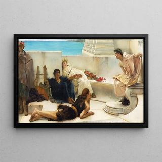 Lawrence AlmaTadema - A Reading from Homer.webp