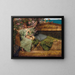 In un giardino di rose - Lawrence Alma-Tadema — quadro incorniciato alla parete