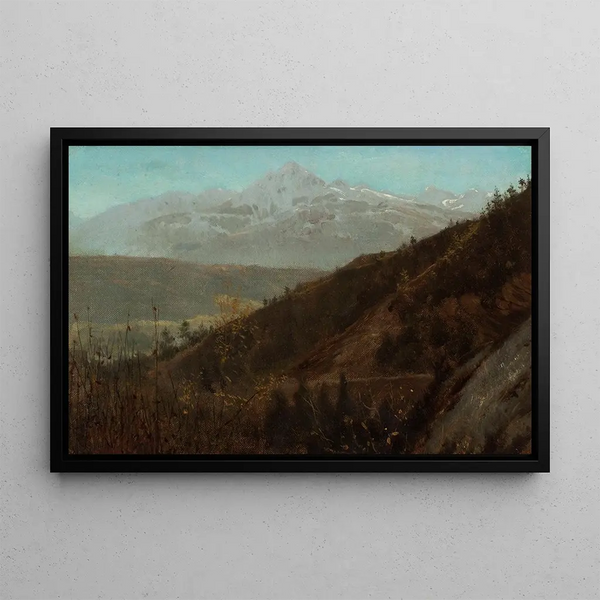 Paesaggio Montano - Lawrence Alma-Tadema — quadro incorniciato alla parete