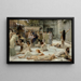 Le donne di Amphissa - Lawrence Alma-Tadema — quadro incorniciato alla parete