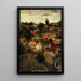 Le Maquis de Montmartre vu de la rue Caulaincourt - Lazar Meyer — quadro incorniciato alla parete