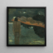 Il Bacio - Pedro Figari — quadro incorniciato alla parete