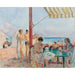 Riproduzione del dipinto Le Bar sur la Plage - Henri Lebasque