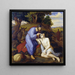 Il Buon Samaritano - Friedrich von Olivier — quadro incorniciato alla parete