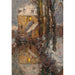Riproduzione del dipinto Le Canal, Neige, Gisors - Henri Le Sidaner