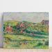 Riproduzione del dipinto Le Châlet De Blanche Pierson À Pourville - Pierre-Auguste Renoir