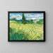 Riproduzione del dipinto Il campo di grano verde con cipressi - Vincent Van Gogh