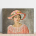 Riproduzione del dipinto Le Chapeau Rose - Henri Lebasque