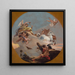 Le Char d'Aurore - Giovanni Battista Tiepolo — quadro incorniciato alla parete