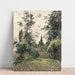 Riproduzione del dipinto Le Clocher de Bazincourt - Camille Pissarro