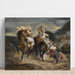 Riproduzione del dipinto Il Combattimento del Giaour e di Hassan - Eugène Delacroix