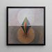 Il Cigno N° 12 Gruppo IXSUW - Hilma af Klint — quadro incorniciato alla parete