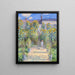Riproduzione del dipinto Il Giardino di Monet a Vétheuil - Claude Monet