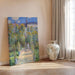Riproduzione del dipinto Il Giardino di Monet a Vétheuil - Claude Monet