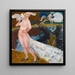 Il Giardino incantato - Leo Putz — quadro incorniciato alla parete