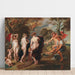 Riproduzione del dipinto Il Giudizio di Paride - Seguace di Peter Paul Rubens
