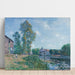 Riproduzione del dipinto Le Loing à Moret, en Été - Alfred Sisley