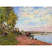 Riproduzione del dipinto Le Loing à Saint-Mammès (1883) - Alfred Sisley