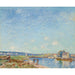 Riproduzione del dipinto Le Loing à Saint-Mammès (1884) - Alfred Sisley