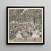 Le Mall, Central Park - Maurice Prendergast — quadro incorniciato alla parete