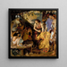 Il cappotto di diversi colori - Ford Madox Brown — quadro incorniciato alla parete