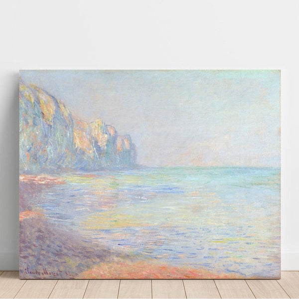 Riproduzione del dipinto Le Matin, Temps Brumeux, Pourville (Matin brumeux à Pourville) - Claude Monet