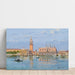 Riproduzione del dipinto Le Molo, Venezia - Antonietta Brandeis