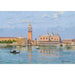 Riproduzione del dipinto Le Molo, Venezia - Antonietta Brandeis