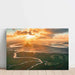 Il Mont Saint-Michel al tramonto | Decorazione fotografica di natura