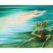 Riproduzione del dipinto Le Nymphe des eaux - Nils Dardel