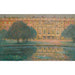 Riproduzione del dipinto Le Palais, mattina d'estate (Hampton Court) - Henri Le Sidaner