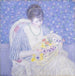 Il cesto di fiori - Frederick Carl Frieseke — vista dell’opera