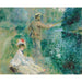 Riproduzione del dipinto Il pescatore con la lenza - Pierre-Auguste Renoir