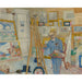 Riproduzione del dipinto Il pittore degli scheletri - James Ensor
