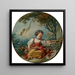 Le Petit Pèlerin - Jean-Honoré Fragonard — quadro incorniciato alla parete