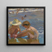 Il Piede Ferito - Joaquín Sorolla — quadro incorniciato alla parete