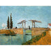 Riproduzione del dipinto Il Ponte di Langlois ad Arles - Vincent van Gogh