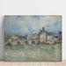Riproduzione del dipinto Il Ponte di Moret-sur-Loing, tempo di piena - Alfred Sisley