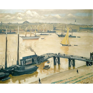 Le Port de Bordeaux par Albert Marquet