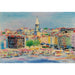 Riproduzione del dipinto Le Port de Marseille - Moïse Kisling