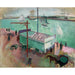 Riproduzione del dipinto Le Port du Havre - Raoul Dufy